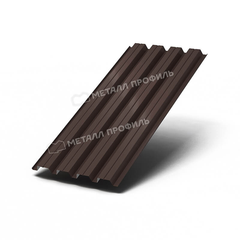 Фото: Профнастил Н60 х 845 - B (VALORI-20-DarkBrown-0.5) в Балашихе