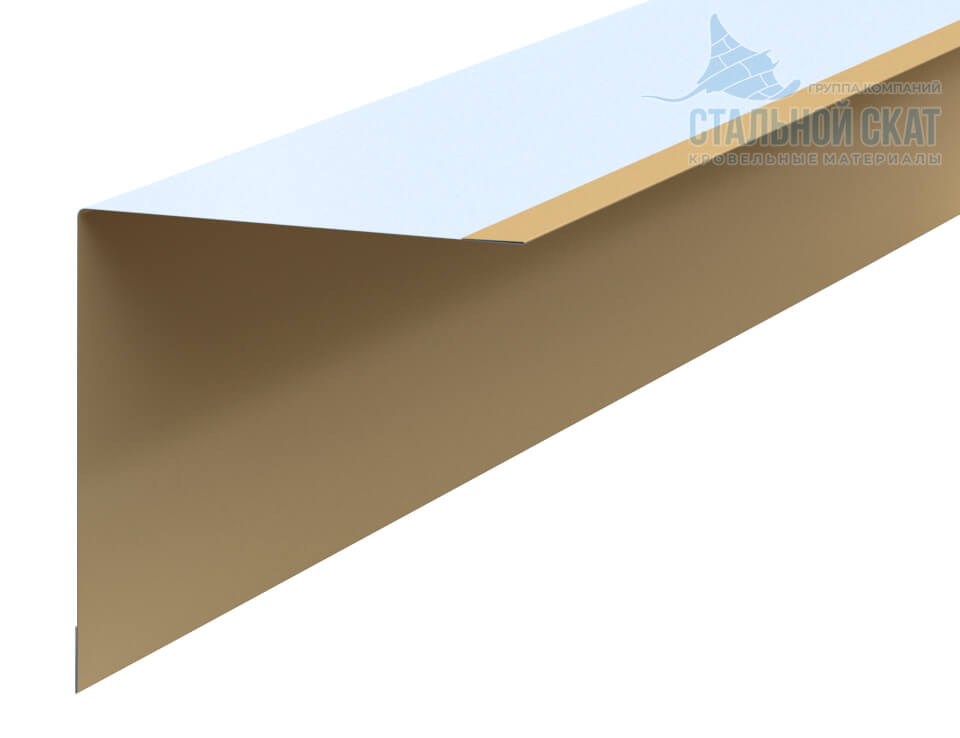 Планка угла внутреннего 75х75х3000 NormanMP (ПЭ-01-1014-0.5) в Балашихе