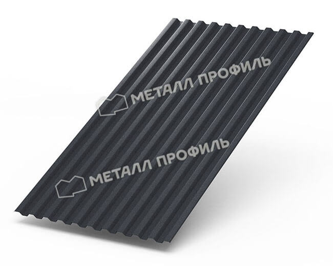 Фото: Профнастил С21 х 1000 - A (Steelmatt-20-7024-0.4±0.08мм) в Балашихе