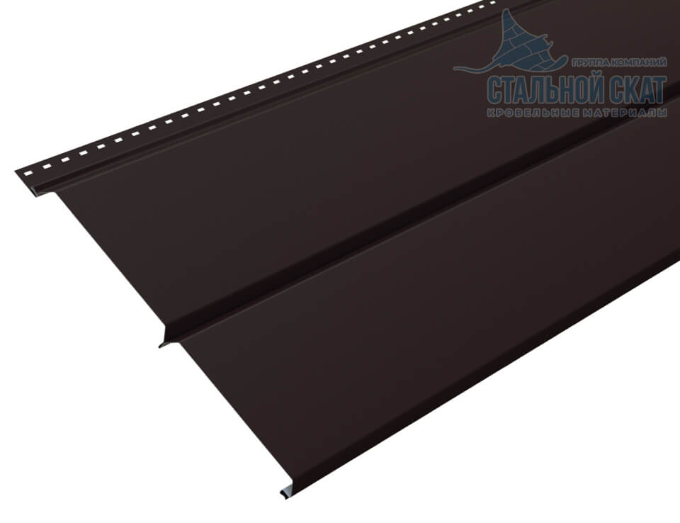 Сайдинг Lбрус-XL-14х335 (VALORI-20-DarkBrown-0.5) в Балашихе