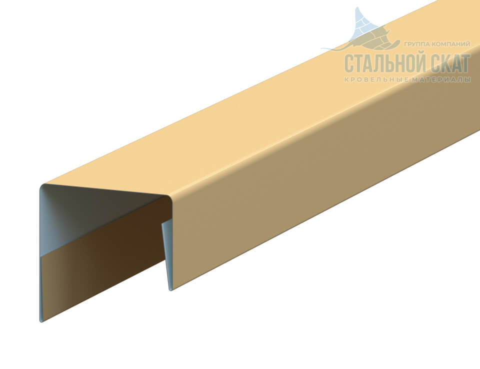 Планка П-образная 23х22х2000 NormanMP (ПЭ-01-1015-0.5) в Балашихе