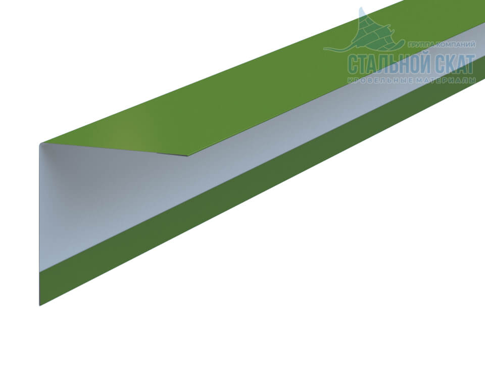 Планка угла наружного 50х50х3000 NormanMP (ПЭ-01-6018-0.5) в Балашихе