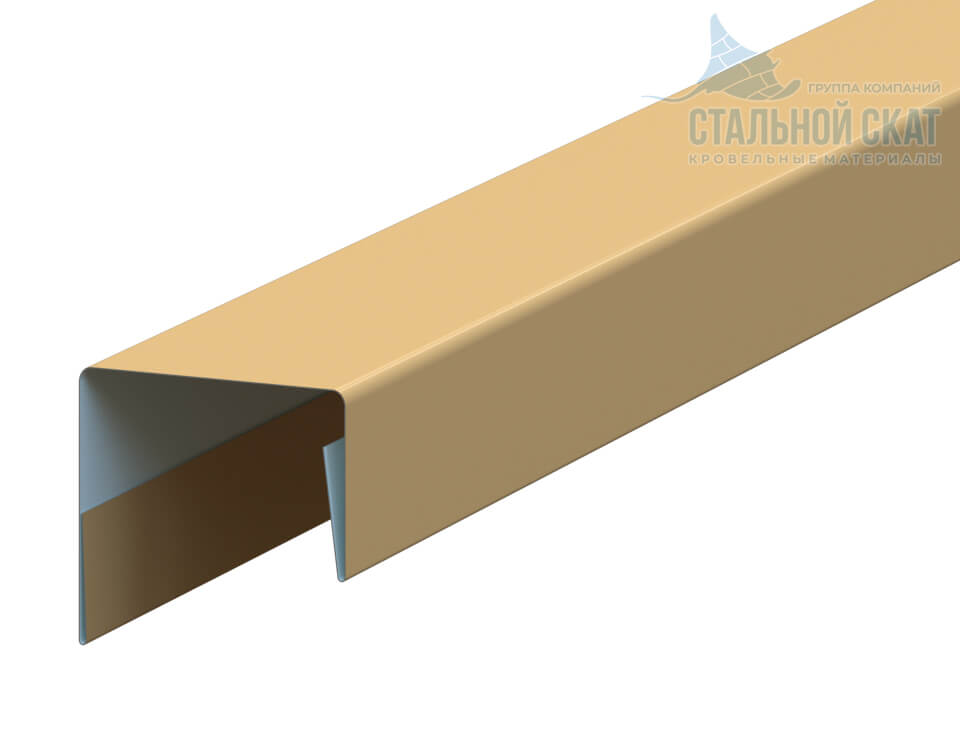 Планка П-образная 23х22х2000 NormanMP (ПЭ-01-1014-0.5) в Балашихе