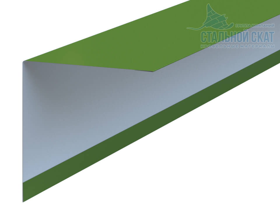 Планка угла наружного 75х75х3000 NormanMP (ПЭ-01-6018-0.5) в Балашихе