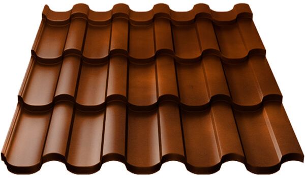 Металлочерепица МП Монтекристо-SL (КЛМА-02-Античный-0.5)