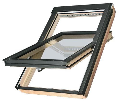 Мансардное окно Fakro FTP-V U4 09 (94х140) с двухкамерным стеклопакетом
