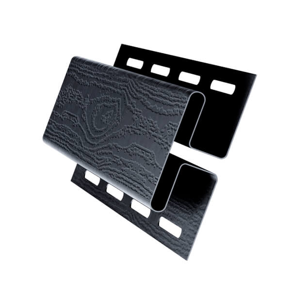 Профиль H соединительный Grand Line Acryl графит (3,0м)