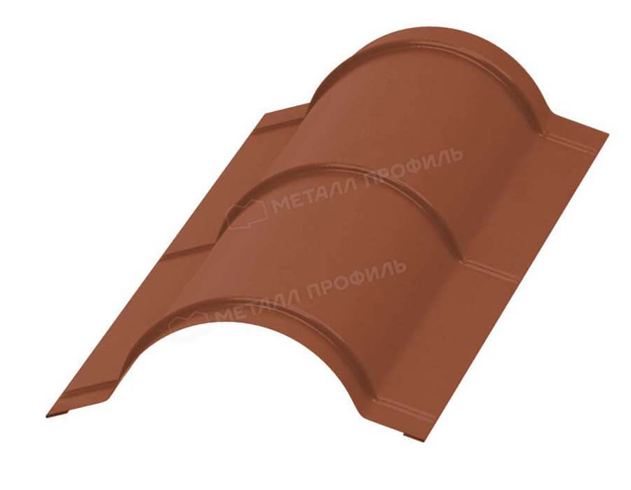 Планка конька круглого R110х2000 NormanMP (ПЭ-01-8004-0.5)