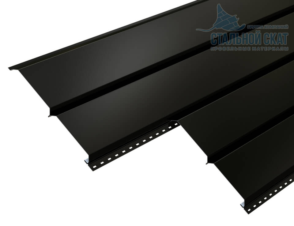Сайдинг Lбрус-15х240 NormanMP (ПЭ-01-9005-0.5)