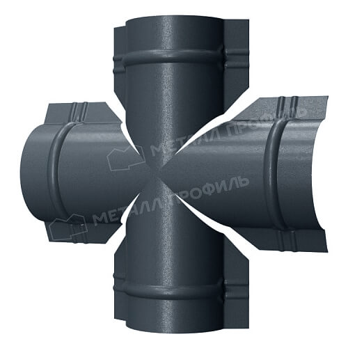 Четверник для круглого конька R110 NormanMP (ПЭ-01-7024-0.5)