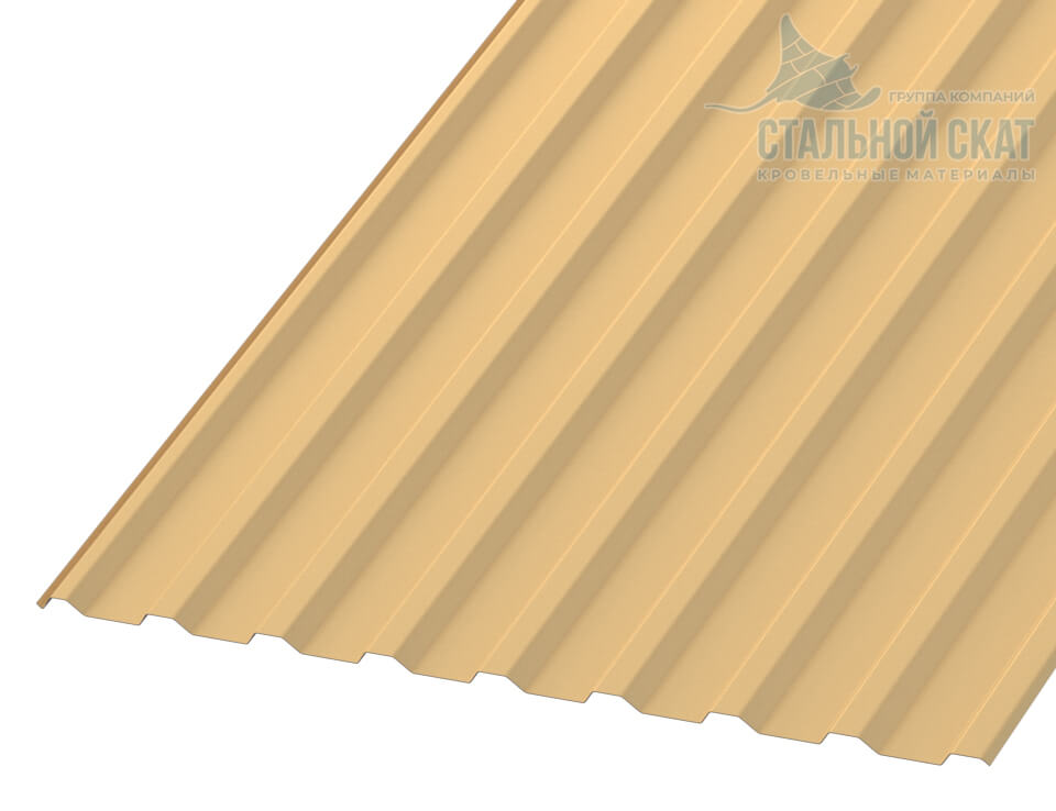 Профнастил МП20 х 1100 - R (ПЭ-01-1015-0.45)