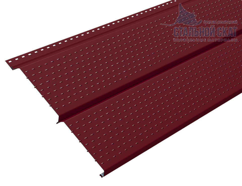 Софит перфор. Lбрус-XL-14х335 NormanMP (ПЭ-01-3005-0.5)
