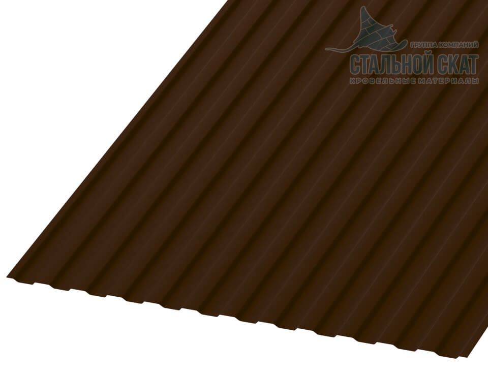 Профнастил МП10 х 1100 - B (Steelmatt-20-8017-0.4)