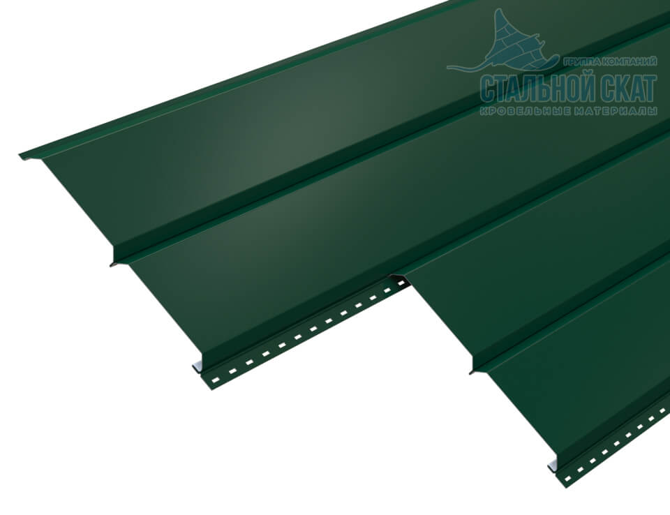 Сайдинг Lбрус-15х240 (ПЭ-01-6005-0.4±0.08мм)
