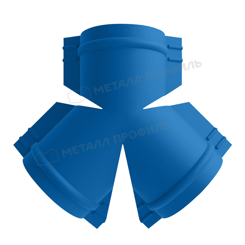 Y-образный тройник для круглого конька R110 NormanMP (ПЭ-01-5015-0.5)